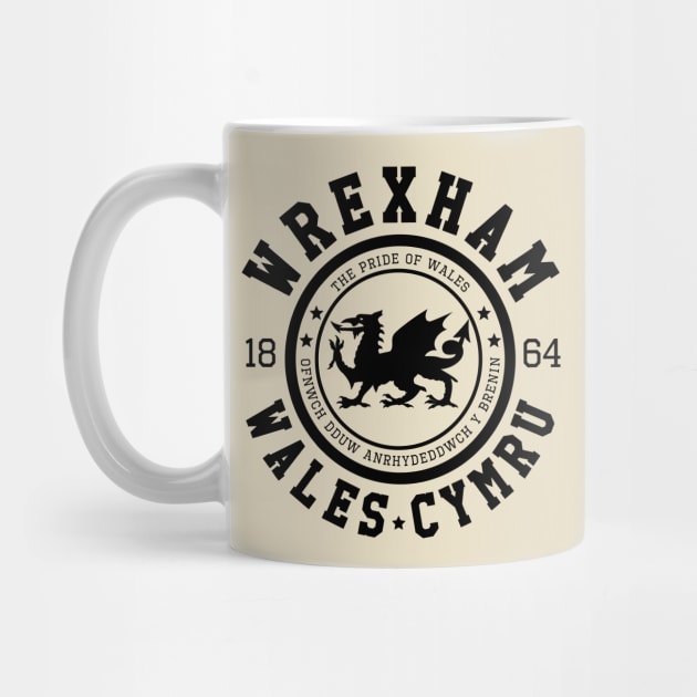 Wrexham, Wales Cymru, made in Wrexham by Teessential